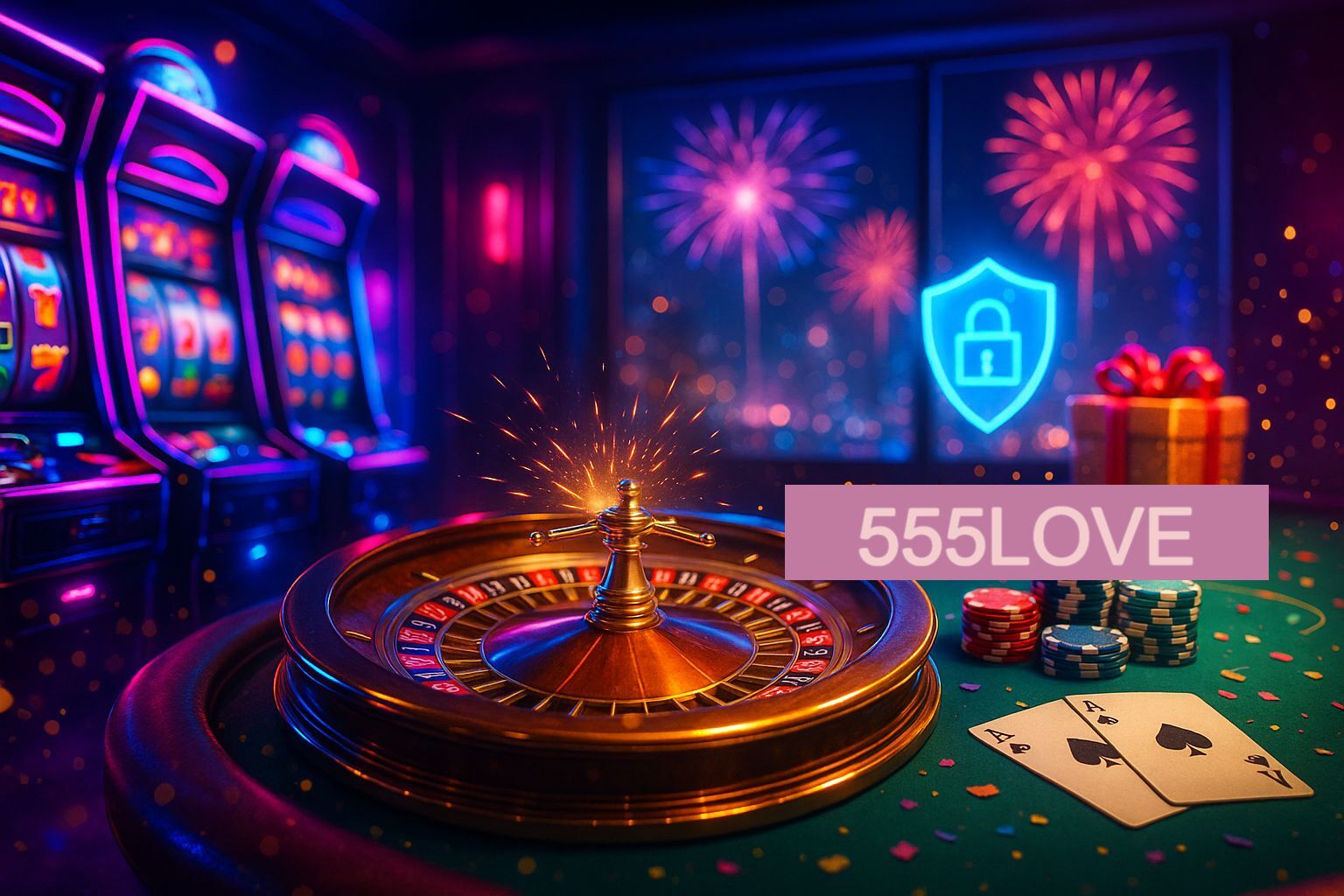 Jogos emocionantes no 555LOVE
