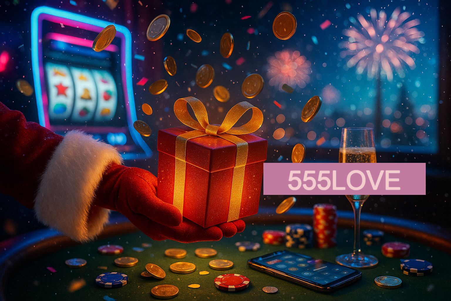 Promoções de Ano Novo no 555LOVE
